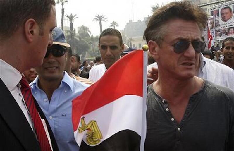 Click to enlarge Sean Penn Egypt