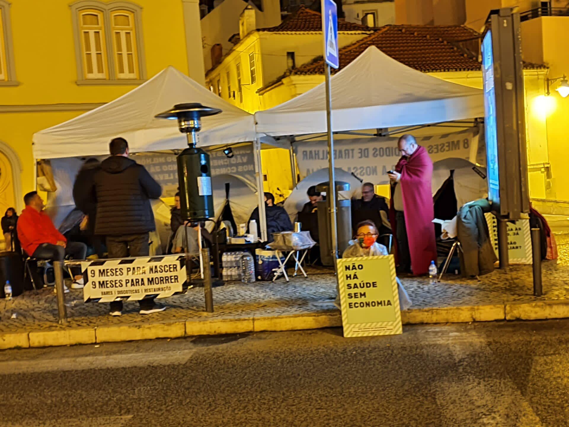 Click to enlarge Portuguese hunger strike