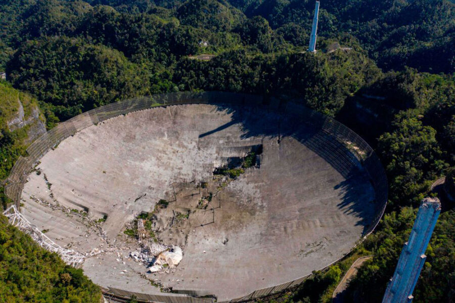Arecibo Collapse