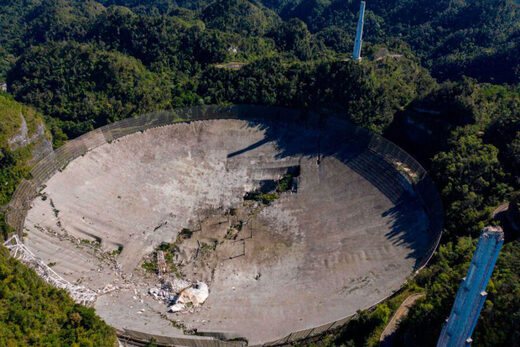 Arecibo telescope has collapsed