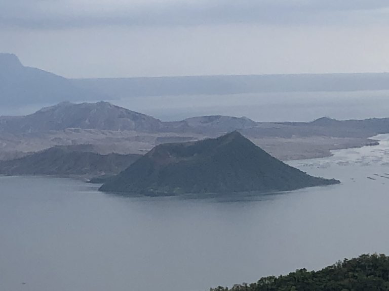 Click to enlarge Taal Volcano (taken October 26, 2020).