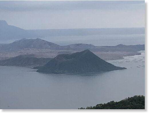 Taal Volcano (taken October 26, 2020).