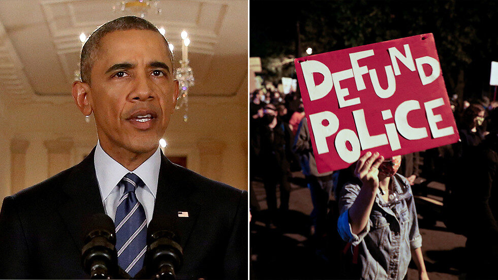 Click to enlarge Obama Defund Police