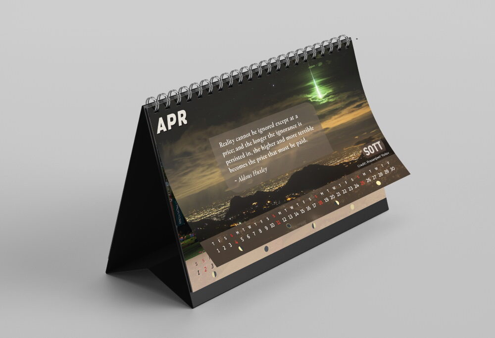 SOTT Calendar 2021 April