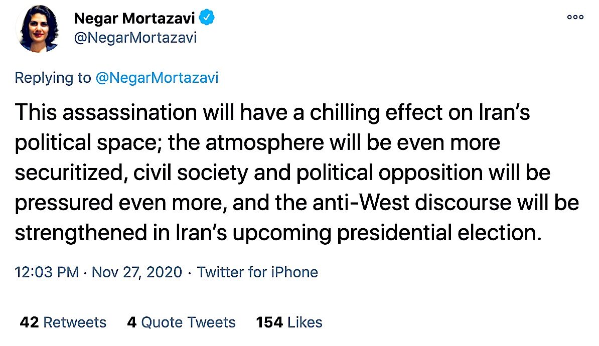 Click to enlarge Negar Mortazavi tweet