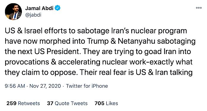 Click to enlarge Jamal tweet