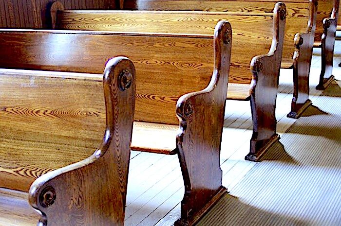 Click to enlarge church pews