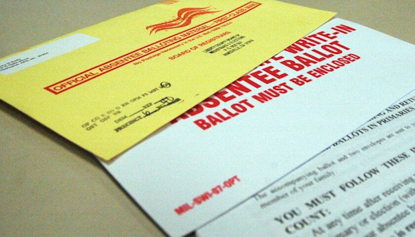 Click to enlarge absentee ballot