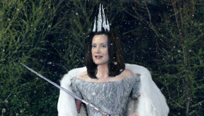 Click to enlarge Michigan Whitmer white witch