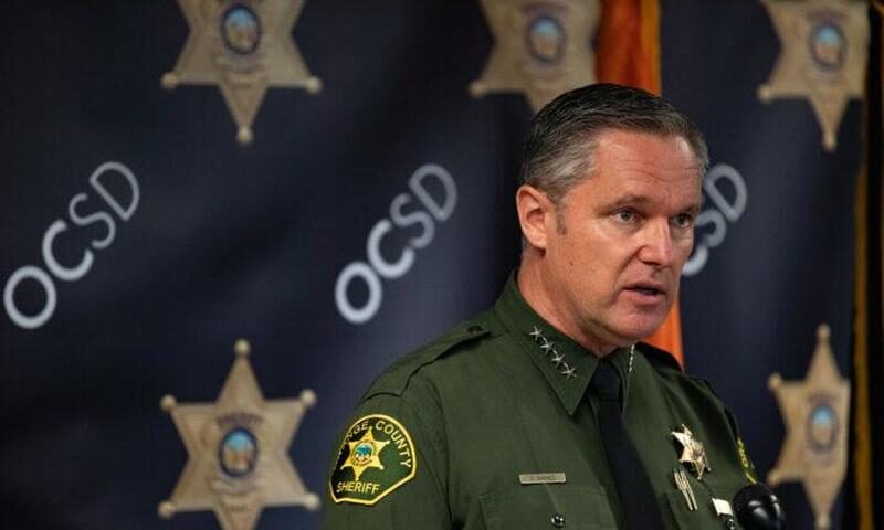 Click to enlarge Orange County Sheriff Don Barnes