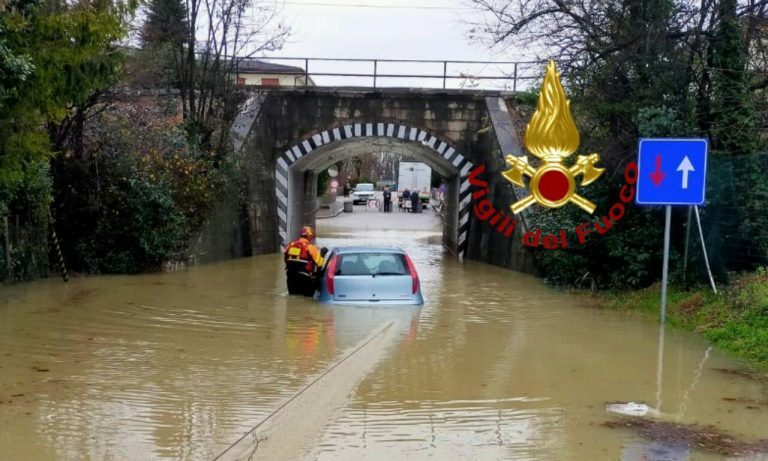 Severe weather including heavy rainfall and flooding affected parts of Italy from 04 December.