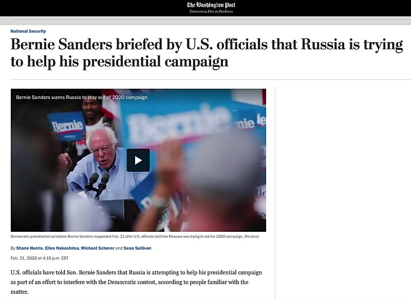 Click to enlarge bernie sanders campaign russia