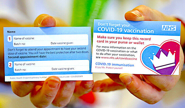 Vaccine card
