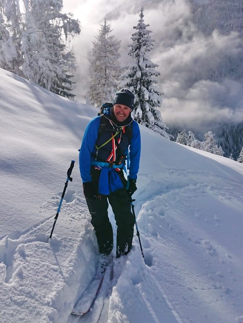 Toby Fishel in the Tirol