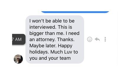 Ruby Freeman texts