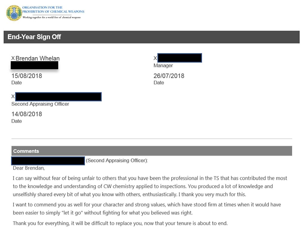 Click to enlarge opcw leaked emails