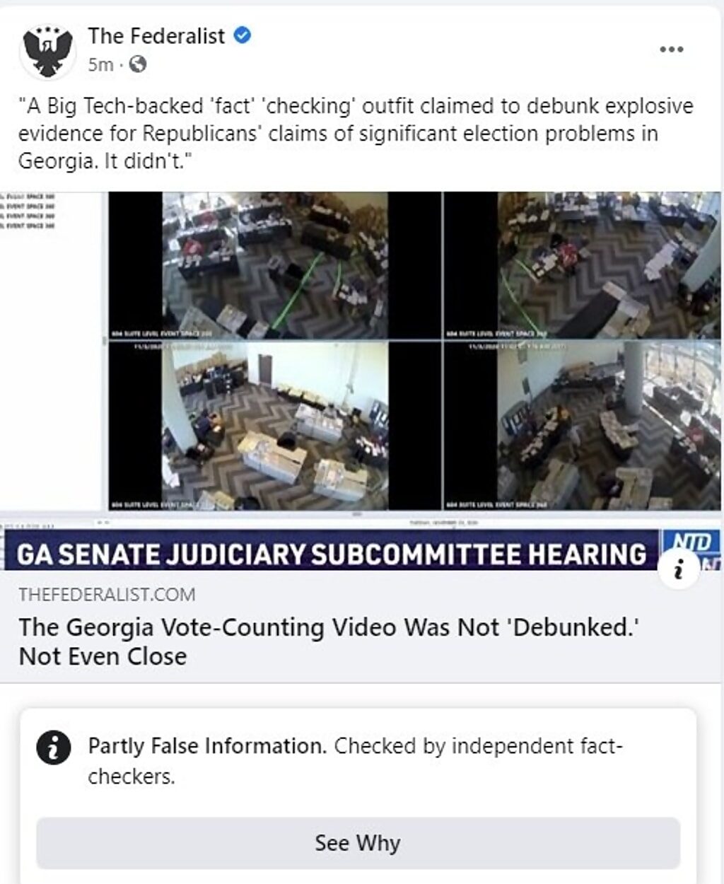 Click to enlarge facebook fact check leadstories election fraud