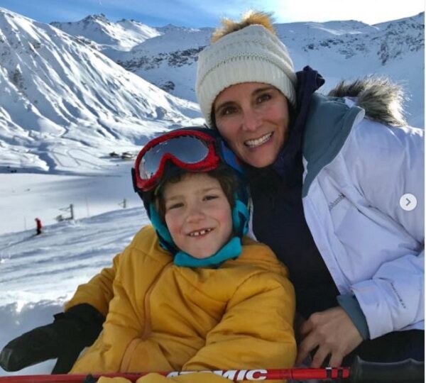 Click to enlarge Brandy Vaughan and her son