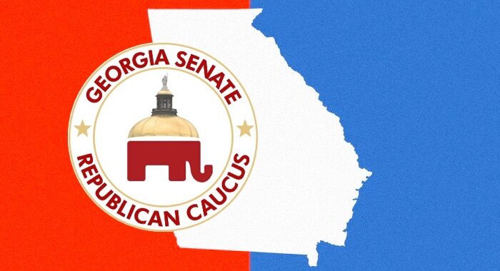 Georgia state and senate logo