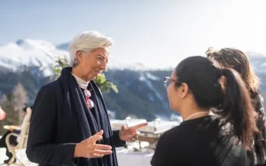 Click to enlarge Christine Lagarde