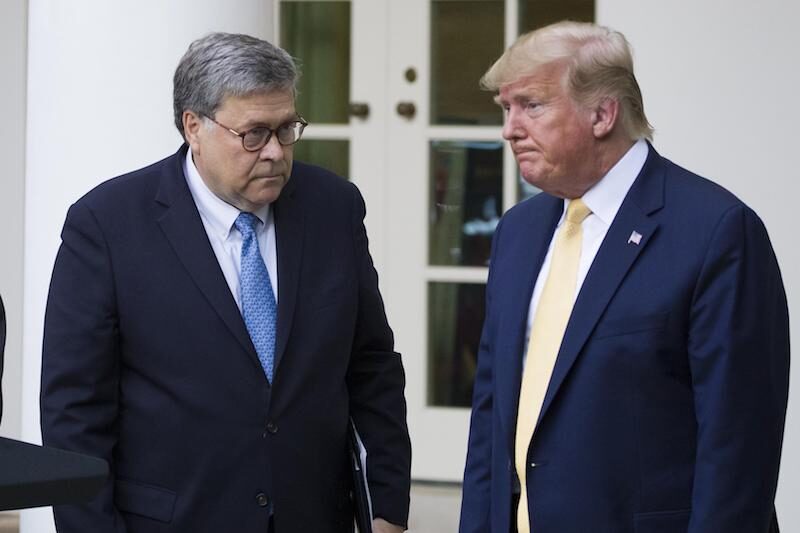 Barr and Trump