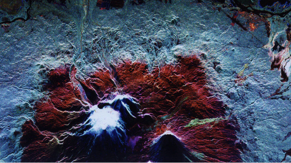 Klyuchevskoy volcano in Kamchatka, Russia