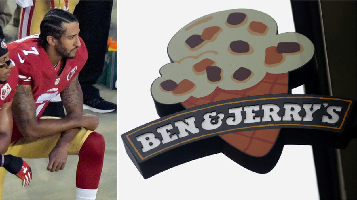 kaepernick ben and jerry's