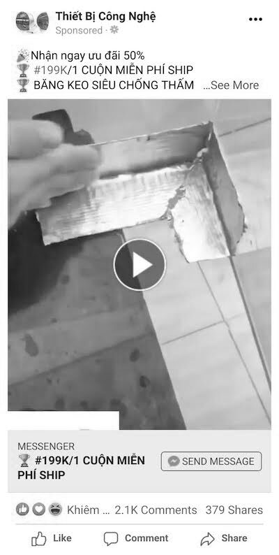 Click to enlarge scam ad Facebook