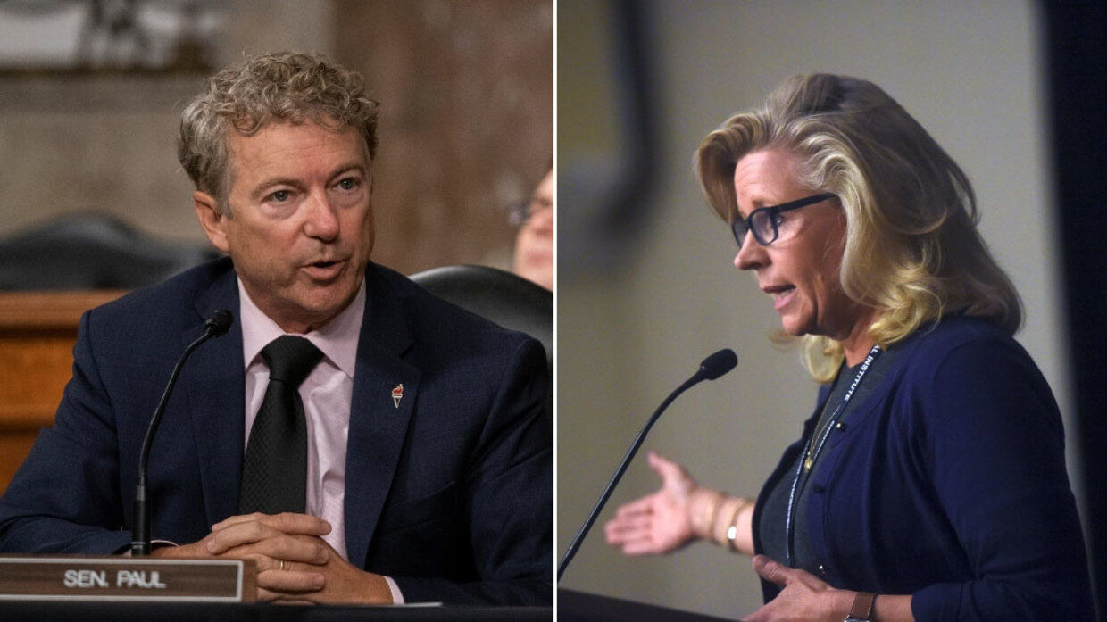 Click to enlarge Rand Paul Liz Cheney