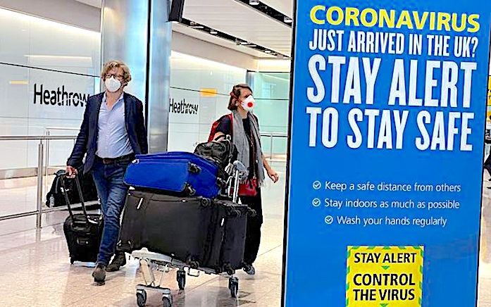 Heathrow arrivals
