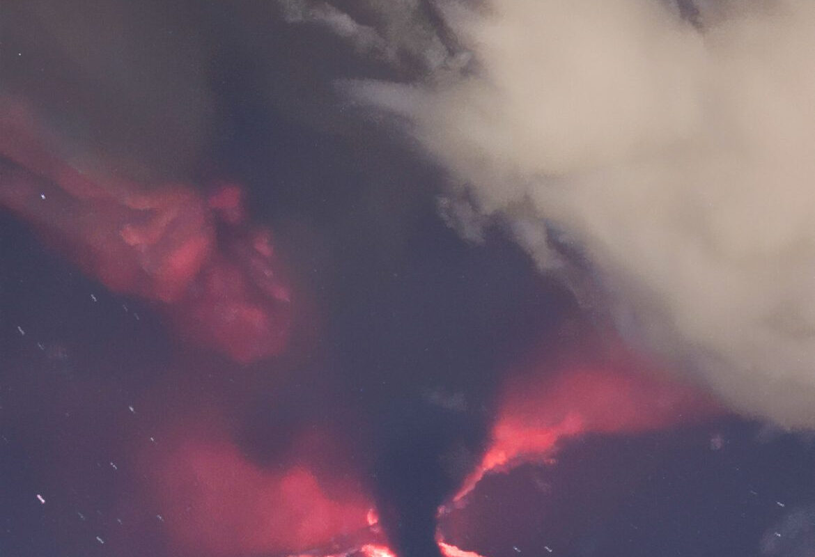 Mt Etna has erupted in Sicily,
