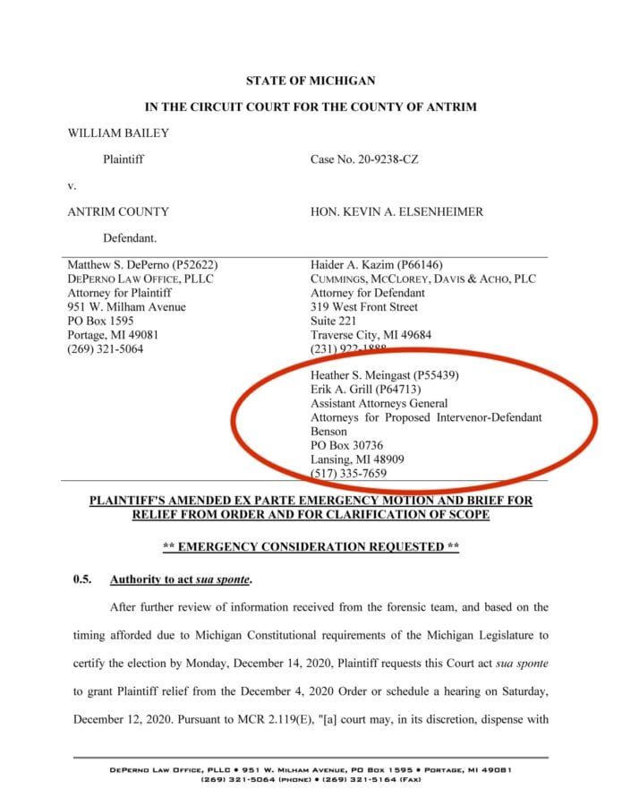 antrim lawsuit