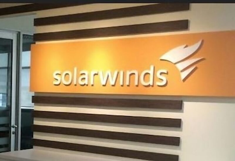 Click to enlarge solarwinds logo cybersecurity breach