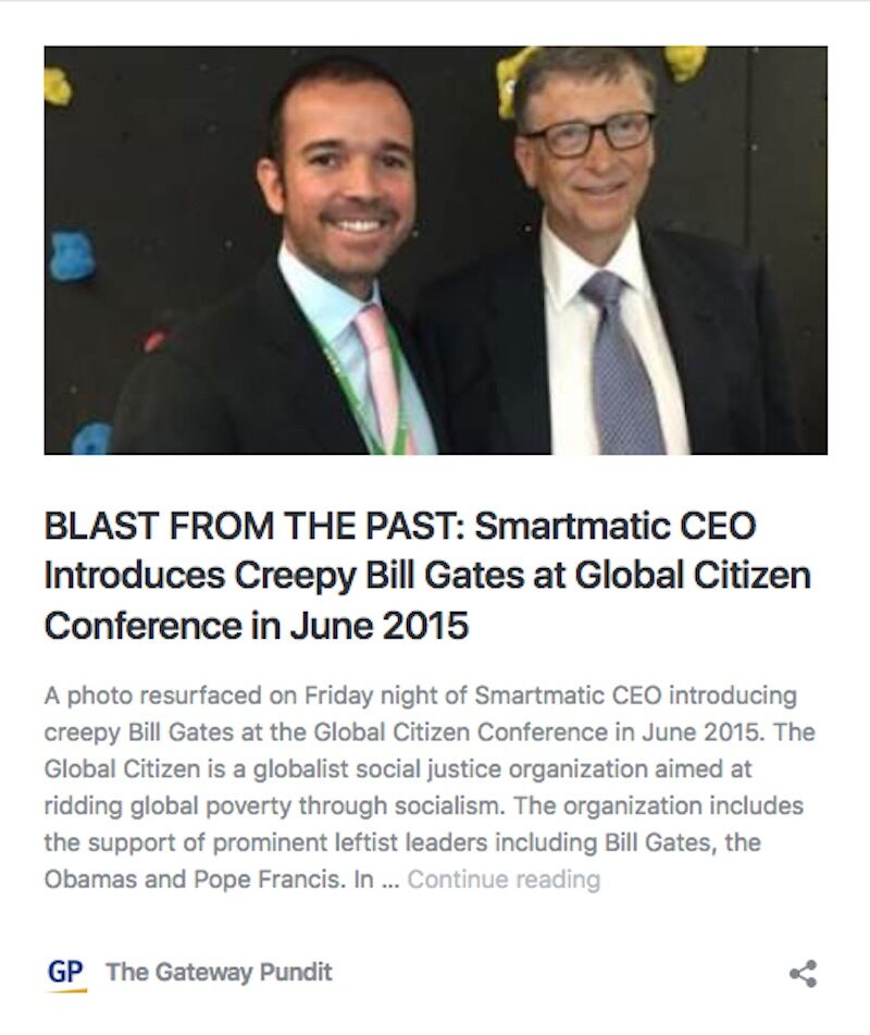 Smartmatic and Gates