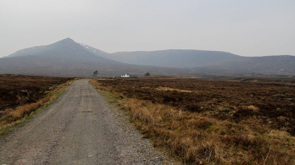 Click to enlarge Possible evidence of a lightning strike was found at Corrour, a remote location in the Highlands