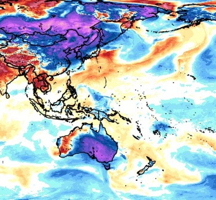 Click to enlarge GFS 2m Temp Anomaly for Dec. 27