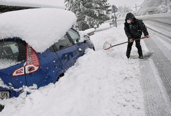 South Korea snow