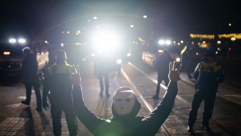 Netherlands protest