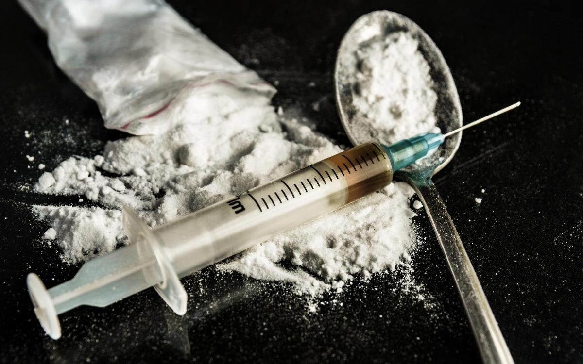 heroin needle