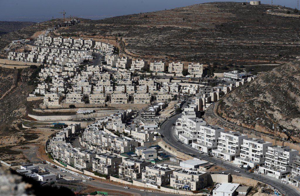 Click to enlarge Israeli settlement in the occupied West