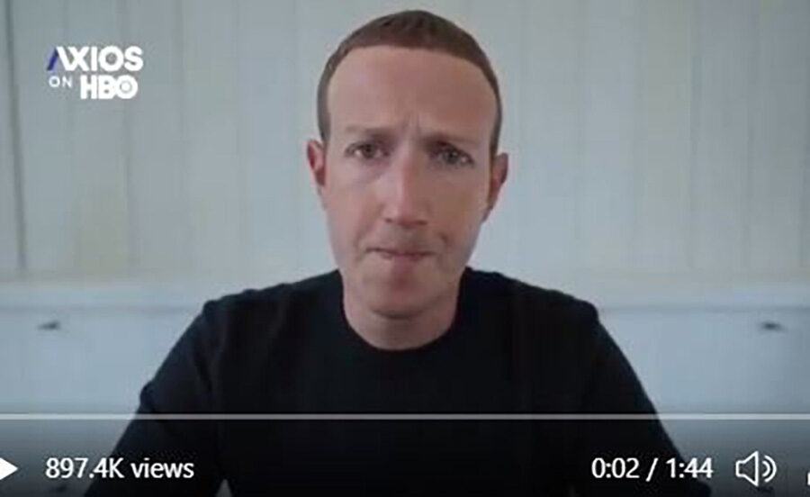 Click to enlarge Mark Zuckerberg
