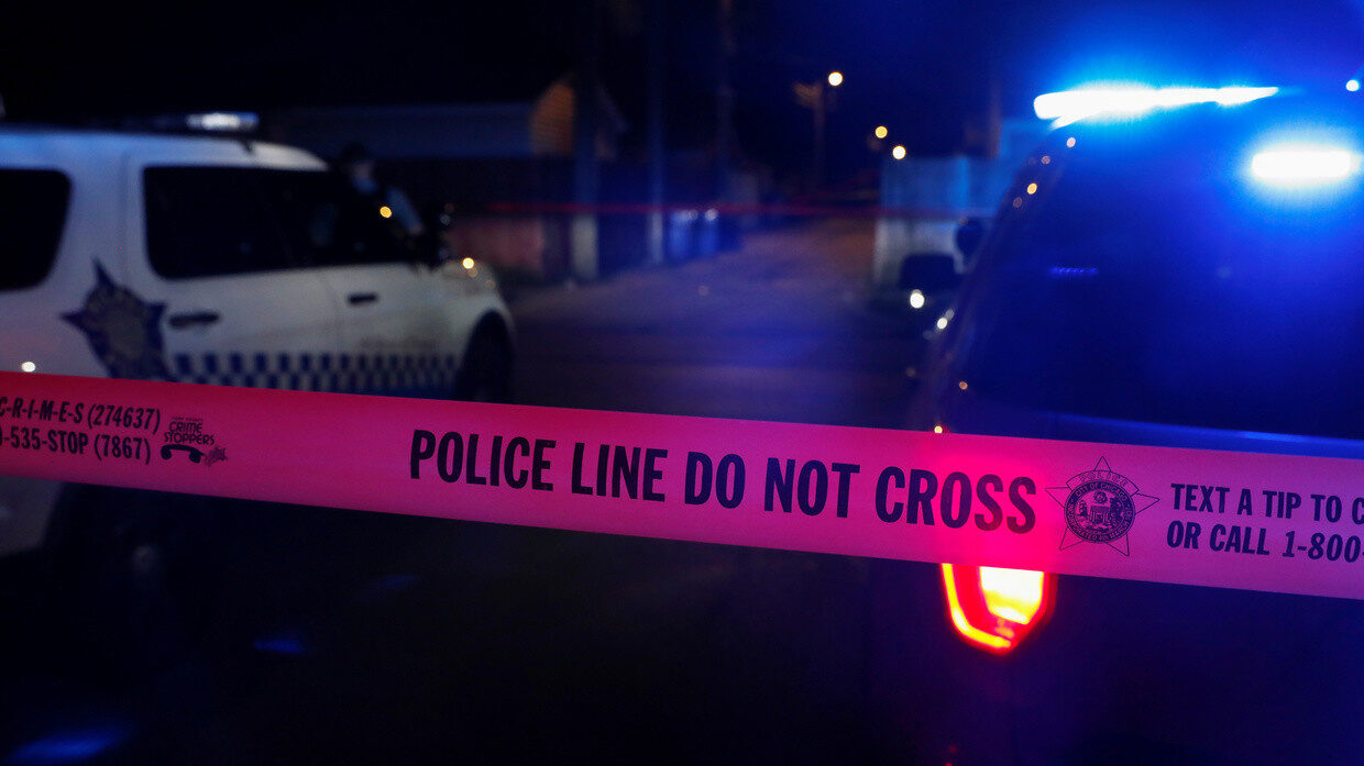 chicago police line tape