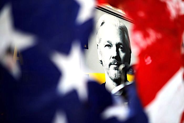Flag and Assange