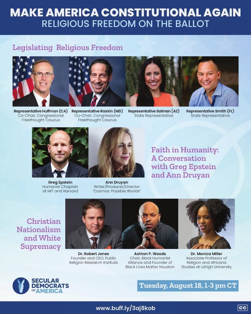 Click to enlarge Secular Democrats of America