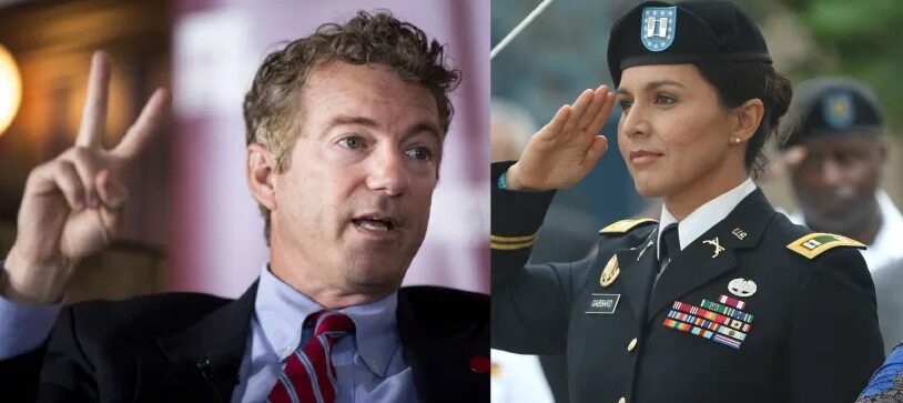 Rand Paul and Tulsi Gabbard