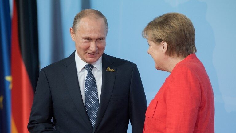 putin merkel