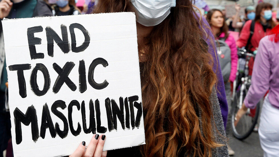 Click to enlarge toxic masculinity women protests