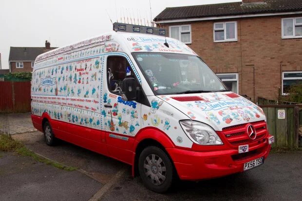 Click to enlarge pedophile van
