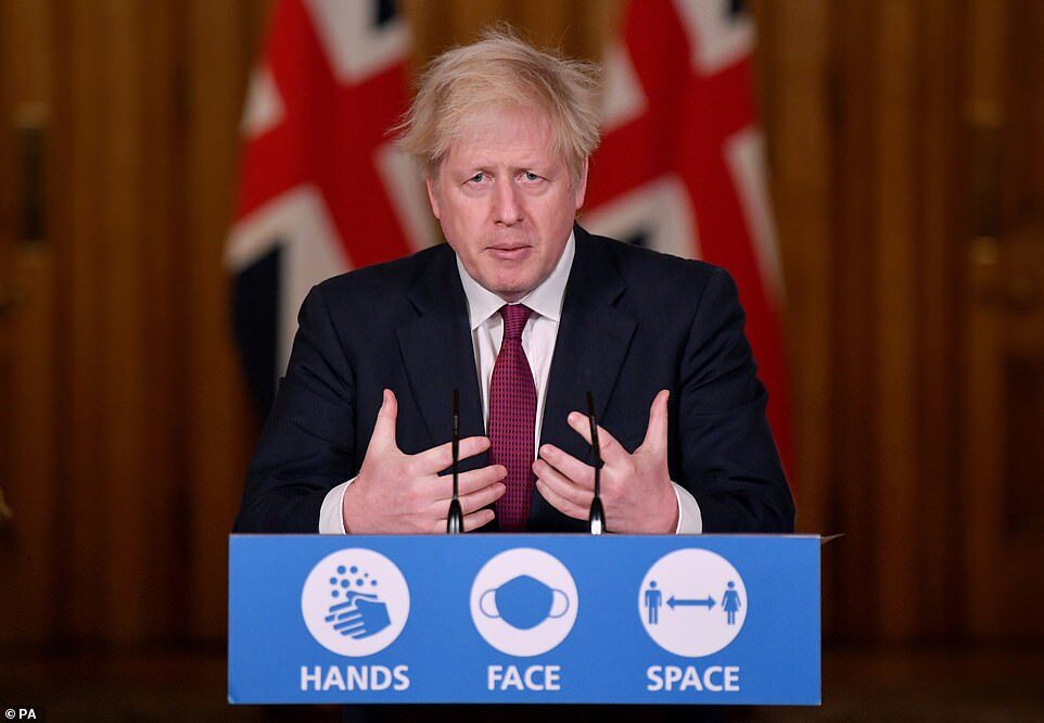 Click to enlarge boris johnson christmas lockdown