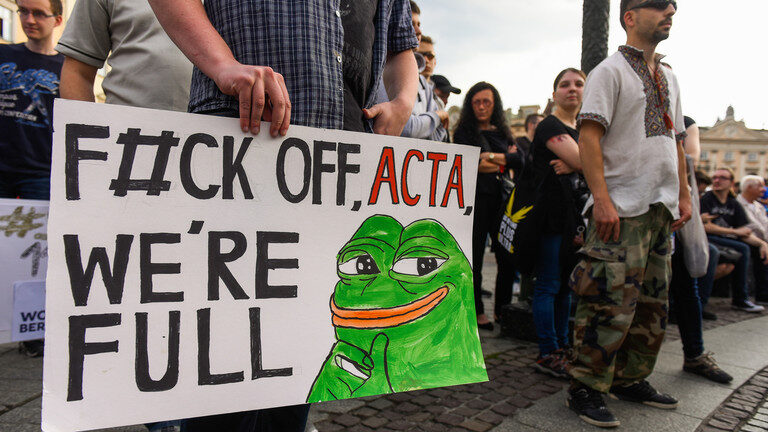 Protest in Krakow